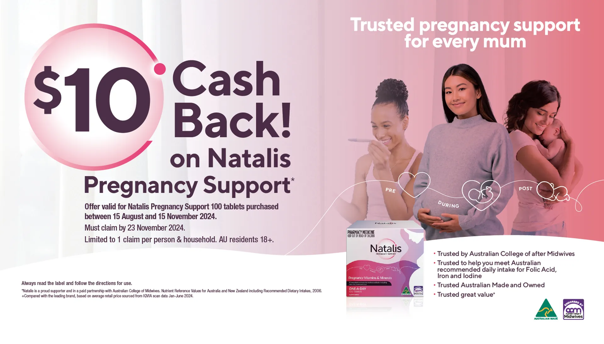 Natalis Cashback banner image